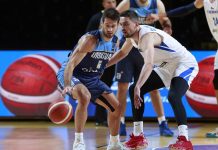 Exhibición de Fitipaldo en su último partido en el preolímpico