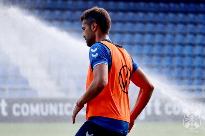 Aitor Sanz entrenando