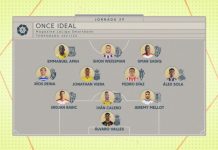 Jérémy Mellot entra en el once ideal de la jornada 39