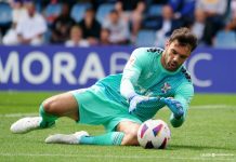 Juan Soriano, en el podio de titularidades consecutivas con el Tenerife