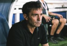 Garitano: "El gol de Ángel ha llegado cuando estábamos más espesos"