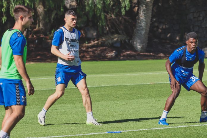 Rahmani entrenando concentrado