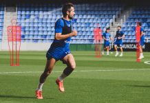 Tres sesiones de entrenamiento para preparar el partido contra el Amorebieta