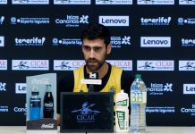 Sastre: "A pesar de las exigencias del calendario, jugar en casa siempre nos da energía"