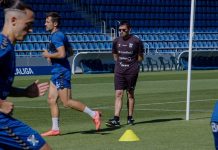 Garitano: "Nuestras opciones pasan por jugar un gran partido ante el Racing de Ferrol"