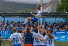 Bea Beltrán se despide del fútbol profesional en las filas del Costa Adeje Egatesa