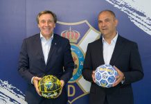 Felipe Miñambres y Aniano Cabrera escenifican la unión entre Tenerife y Canarias