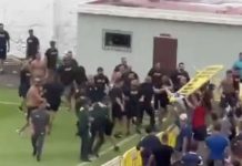 El derbi canario, empañado por altercados entre ultras de Las Palmas y la afición del Tenerife