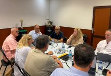 Primera reunión del nuevo consejo de administración del Canarias