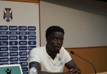 Christian Gomis, ilusionado con su llegada al Tenerife: "Es una oportunidad de oro para mí"