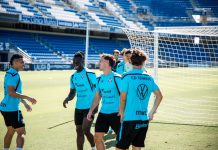 Tres entrenamientos en la isla antes de visitar al Castellón